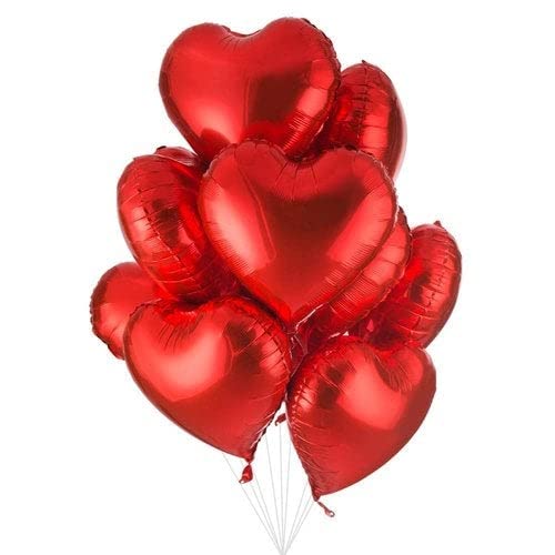 Heart Foil Balloons — Balloons party decoration in Aligarh from NRRL