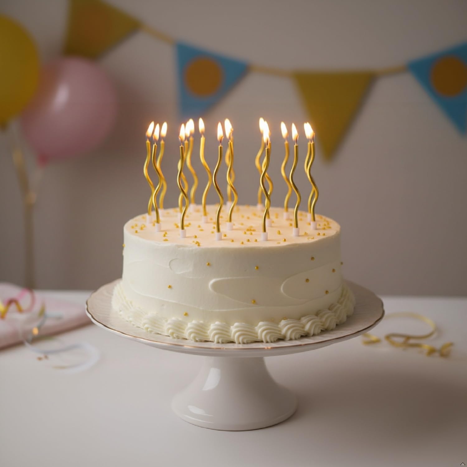 Spiral Candles — Candles party decoration in Aligarh from NRRL