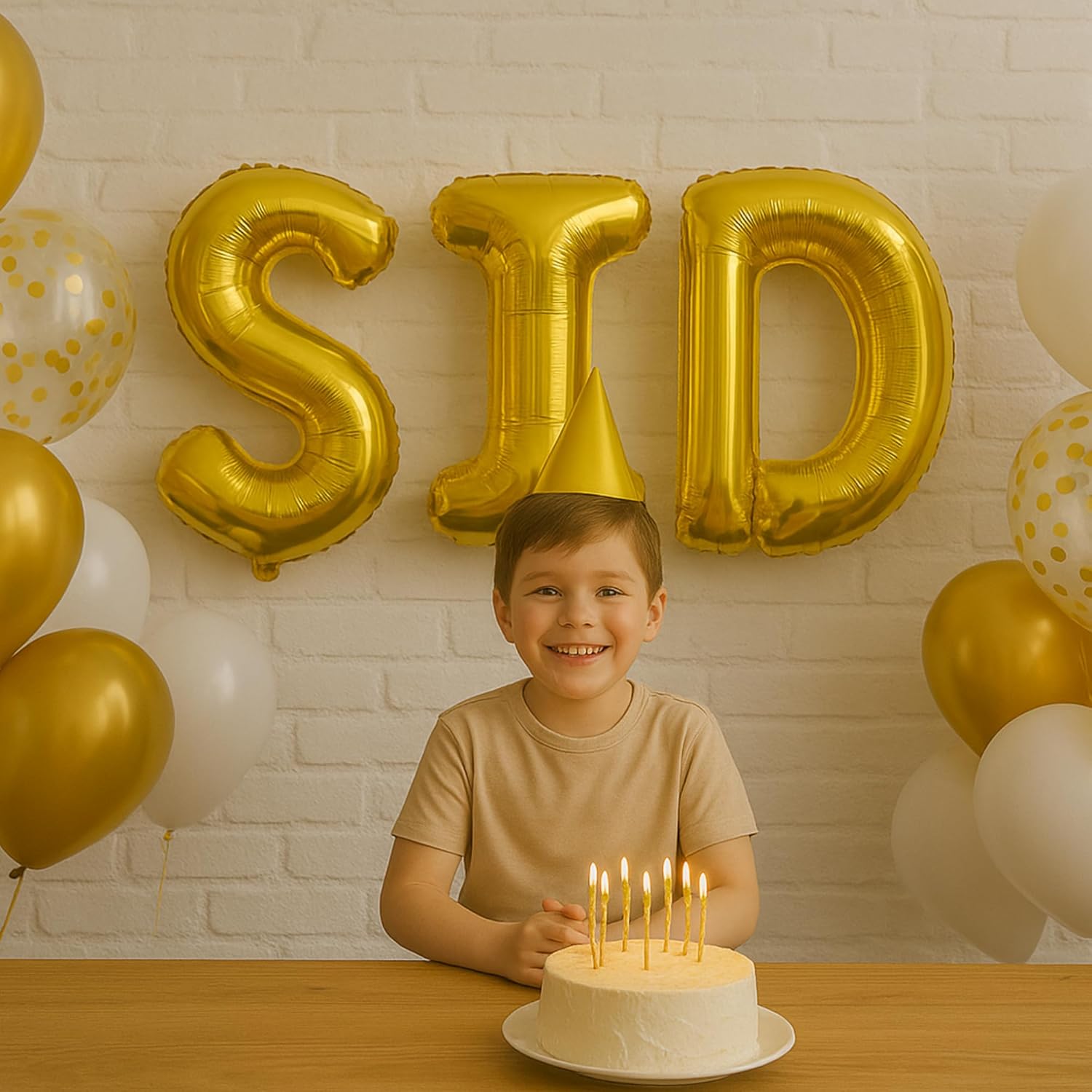 Letter Foil Balloons (A–Z) — Balloons party decoration in Aligarh from NRRL