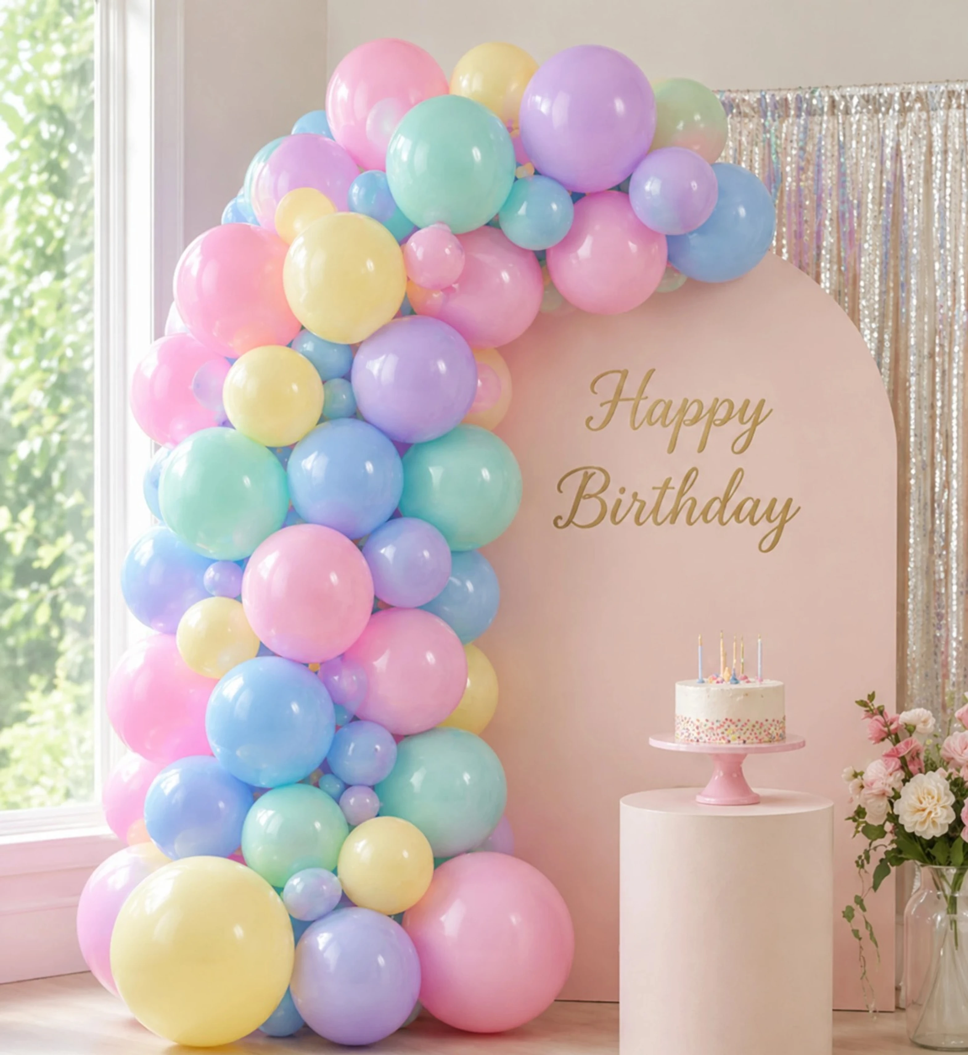 Pastel Balloons — Balloons party decoration in Aligarh from NRRL